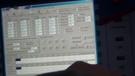 High Quality Portable Electrical Microcomputer Relay Protection Tester / Secondary Current Injection Test Set