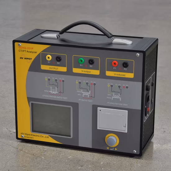 Analizzatore di test con curva caratteristica emozionante HVHIPOT CT/PT con tensione di eccitazione di 30 kV